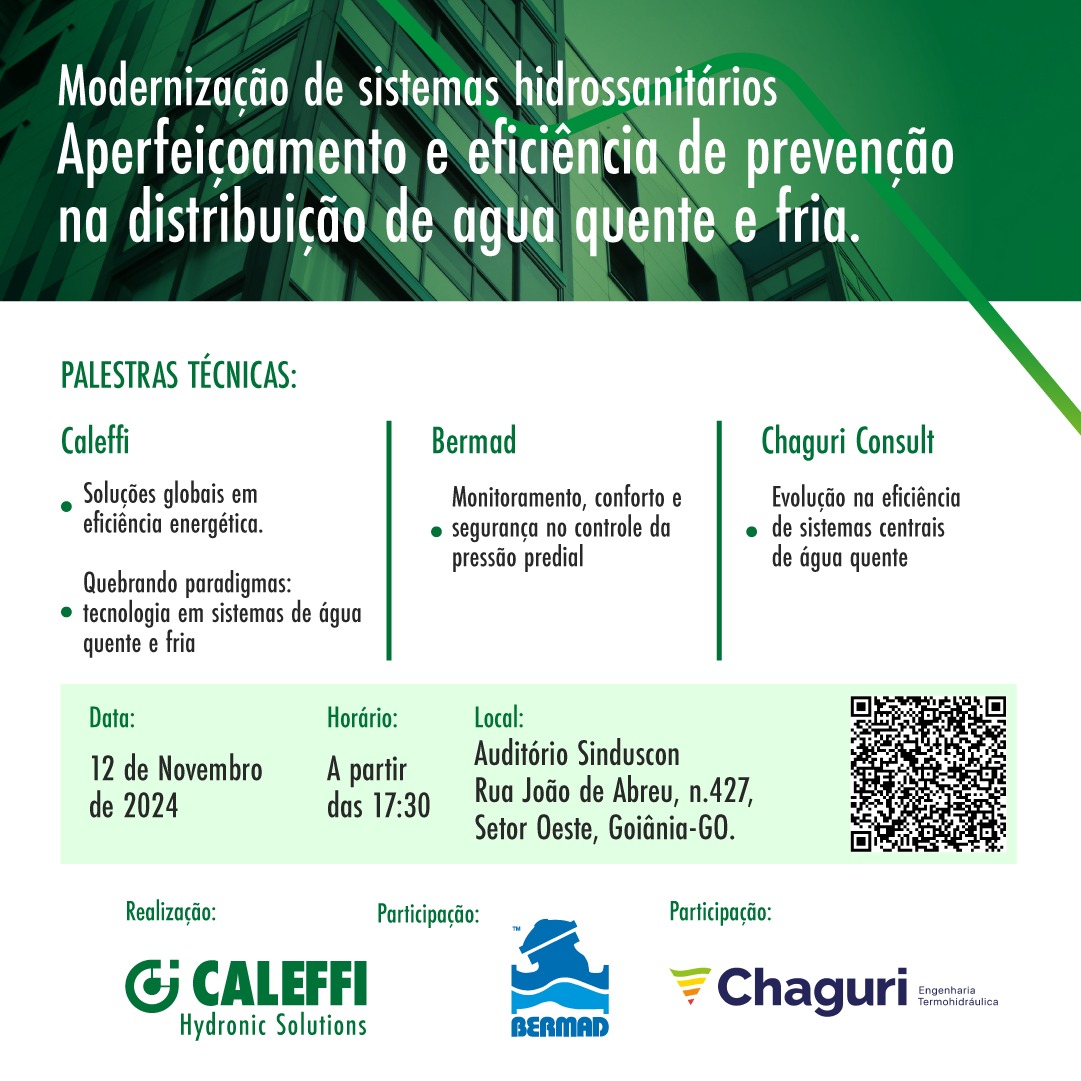 Modernização de sistemas hidrossanitários Aperfeiçoamento e eficiência de prevenção na distribuição de água quente e fria